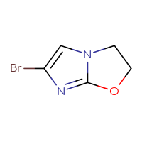 Chemical structure of 6-bromo-2H,3H-imidazo[2,1-b][1,3]oxazole - CSSB00010346870