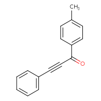 Chemical structure of 1-(4-methylphenyl)-3-phenylprop-2-yn-1-one - CSSB00015215345