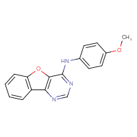 Chemical structure of N-(4-methoxyphenyl)-8-oxa-3,5-diazatricyclo[7.4.0.0²,⁷]trideca-1(9),2(7),3,5,10,12-hexaen-6-amine - CSSB00028014810