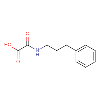 Chemical structure of [(3-phenylpropyl)carbamoyl]formic acid - CSSB00000751416