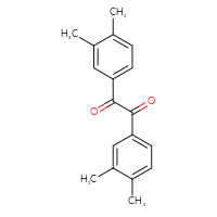 Chemical structure of bis(3,4-dimethylphenyl)ethane-1,2-dione - CSSB20785370411