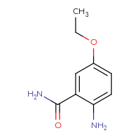 Chemical structure of 2-amino-5-ethoxybenzamide - CSSB00000758334