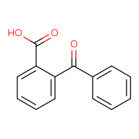 Chemical structure of 2-benzoylbenzoic acid - CSSB00000272379