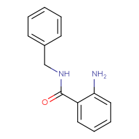 Chemical structure of 2-amino-N-benzylbenzamide - CSSB00000594210