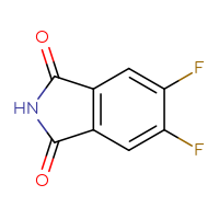 Chemical structure of 5,6-difluoro-2,3-dihydro-1H-isoindole-1,3-dione - CSSB00011263350