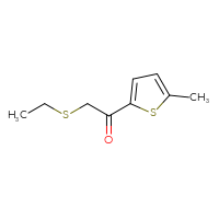 Chemical structure of 2-(ethylsulfanyl)-1-(5-methylthiophen-2-yl)ethan-1-one - CSSB00011343791