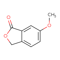 Chemical structure of 6-methoxy-1,3-dihydro-2-benzofuran-1-one - CSSB00000074801