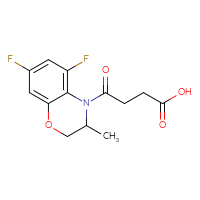 C13H13F2NO4