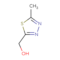 Chemical structure of (5-methyl-1,3,4-thiadiazol-2-yl)methanol - CSSB00000696775