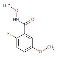 Chemical structure of 2-fluoro-N,5-dimethoxybenzamide - CSSB03552389131