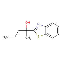 Chemical structure of 2-(1,3-benzothiazol-2-yl)pentan-2-ol - CSSB00112617854