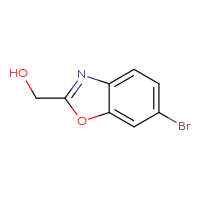 Chemical structure of (6-bromo-1,3-benzoxazol-2-yl)methanol - CSSB00000730868