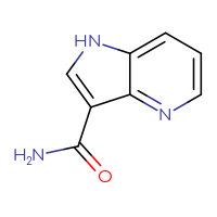 Chemical structure of 1H-pyrrolo[3,2-b]pyridine-3-carboxamide - CSSB00016089822
