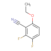 Chemical structure of 6-ethoxy-2,3-difluorobenzonitrile - CSSB00016070406