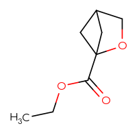 Chemical structure of ethyl 2-oxabicyclo[2.1.1]hexane-1-carboxylate - CSSB01377023567