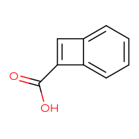 Chemical structure of bicyclo[4.2.0]octa-1,3,5,7-tetraene-7-carboxylic acid - CSSB00000138117