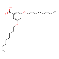 Chemical structure of 3,5-bis(octyloxy)benzoic acid - CSSB00059238671