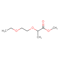Chemical structure of methyl 2-(2-ethoxyethoxy)propanoate - CSSB00011435839