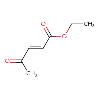 Chemical structure of ethyl (2E)-4-oxopent-2-enoate - CSSB00016282221