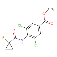 C12H10Cl2FNO3