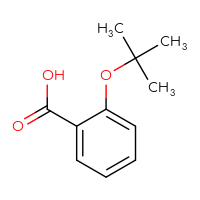 Chemical structure of 2-(tert-butoxy)benzoic acid - CSSB00011251002