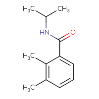 Chemical structure of 2,3-dimethyl-N-(propan-2-yl)benzamide - CSSB00000157595
