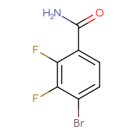 Chemical structure of 4-bromo-2,3-difluorobenzamide - CSSB00011099766