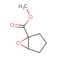 Chemical structure of methyl 6-oxabicyclo[3.1.0]hexane-1-carboxylate - CSSB00010999405