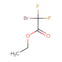 Chemical structure of ethyl 2-bromo-2,2-difluoroacetate - CSSB00011215499