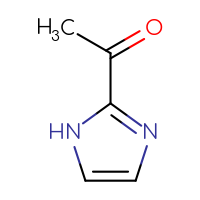 Chemical structure of 1-(1H-imidazol-2-yl)ethan-1-one - CSSB00000698489
