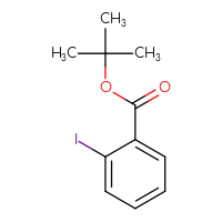 Chemical structure of tert-butyl 2-iodobenzoate - CSSB00011942591
