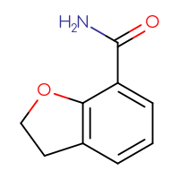 Chemical structure of 2,3-dihydro-1-benzofuran-7-carboxamide - CSSB00009983171