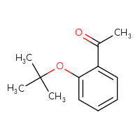 Chemical structure of 1-[2-(tert-butoxy)phenyl]ethan-1-one - CSSB00011250958