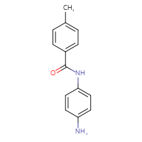 Chemical structure of N-(4-aminophenyl)-4-methylbenzamide - CSSB00015185499