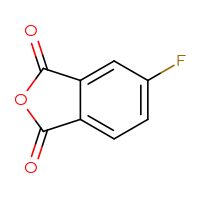 Chemical structure of 5-fluoro-1,3-dihydro-2-benzofuran-1,3-dione - CSSB00000740225