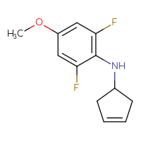 C12H13F2NO