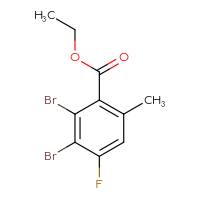 C10H9Br2FO2