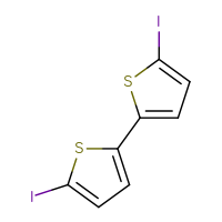 Chemical structure of 5,5'-diiodo-2,2'-bithiophene - CSSB00009993957