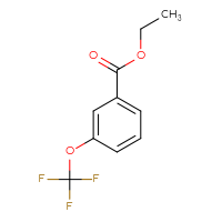 Chemical structure of ethyl 3-(trifluoromethoxy)benzoate - CSSB00006007691