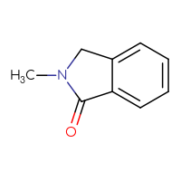 Chemical structure of 2-methyl-2,3-dihydro-1H-isoindol-1-one - CSSB00000011255