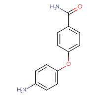 Chemical structure of 4-(4-aminophenoxy)benzamide - CSSB00000649360