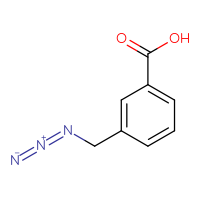 Chemical structure of 3-(azidomethyl)benzoic acid - CSSB00010395754