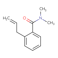 Chemical structure of N,N-dimethyl-2-(prop-2-en-1-yl)benzamide - CSSB00132301693