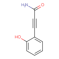 Chemical structure of 3-(2-hydroxyphenyl)prop-2-ynamide - CSSB00009958041