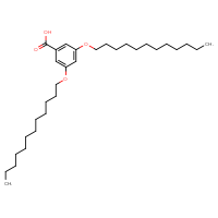 Chemical structure of 3,5-bis(dodecyloxy)benzoic acid - CSSB02235353414