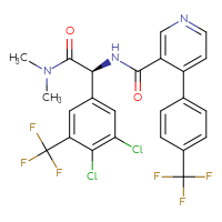 C24H17Cl2F6N3O2