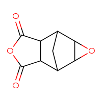 Chemical structure of 4,9-dioxatetracyclo[5.3.1.0²,⁶.0⁸,¹⁰]undecane-3,5-dione - CSSB14823743426