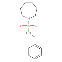 Chemical structure of N-benzylazepane-1-sulfonamide - CSSB00000238293
