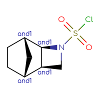 Chemical structure of rac-(1R,2S,5S,6S)-3-azatricyclo[4.2.1.0²,⁵]nonane-3-sulfonyl chloride - CSSB06615681229