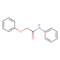 Chemical structure of 2-phenoxy-N-phenylacetamide - CSSB00026102757